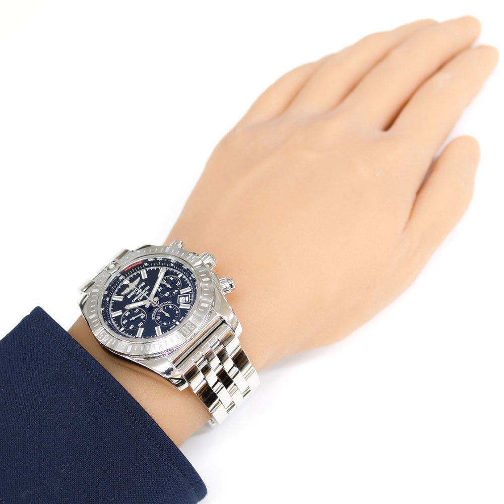 Breitling Chronomat Watch, Stainless Steel, AB0115, Automatic, Men's, Japan Exclusive, Overhauled — Good