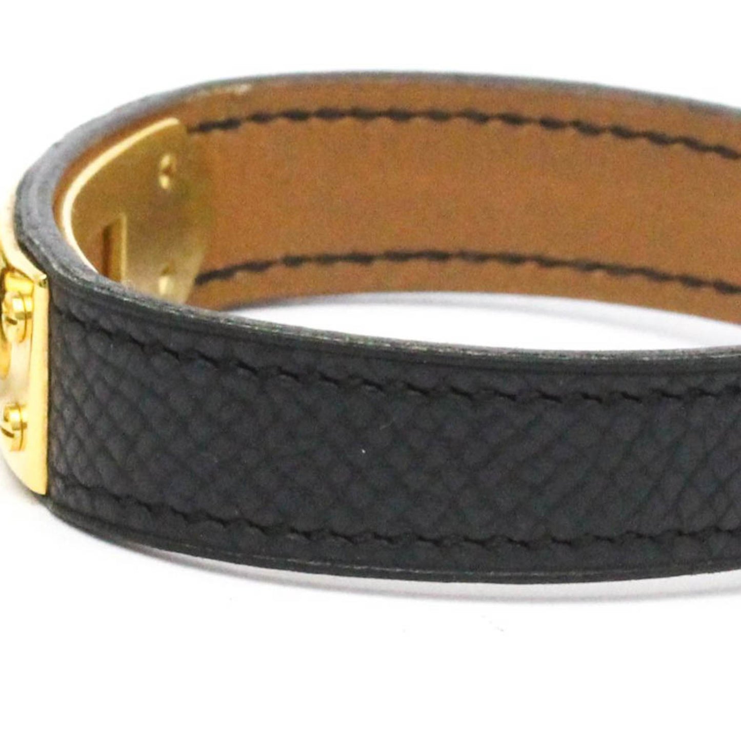 HERMES Kelly Watch Gold Plated Leather Quartz Ladies Watch