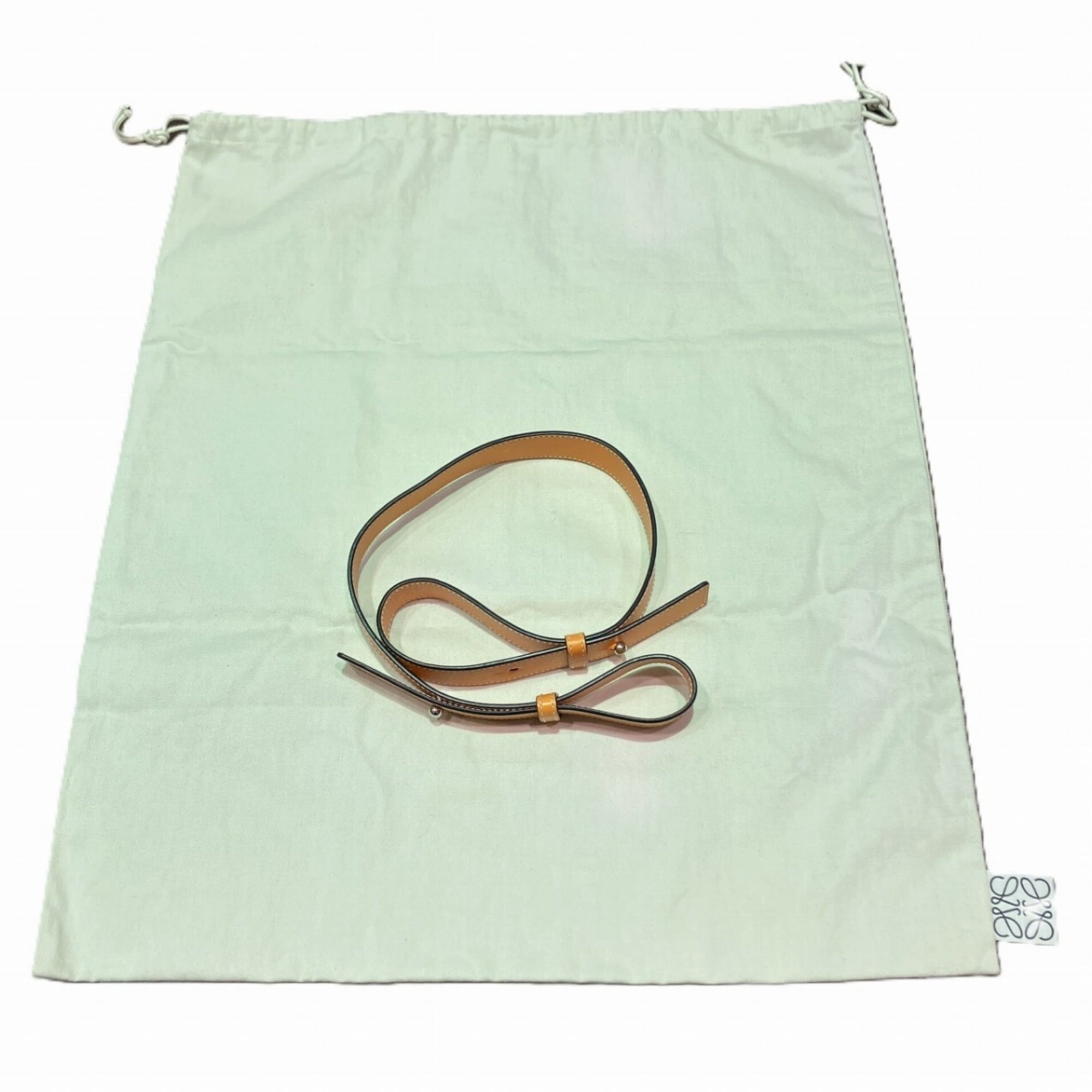 LOEWE Drawstring Hammock Handbag in Calfskin Leather