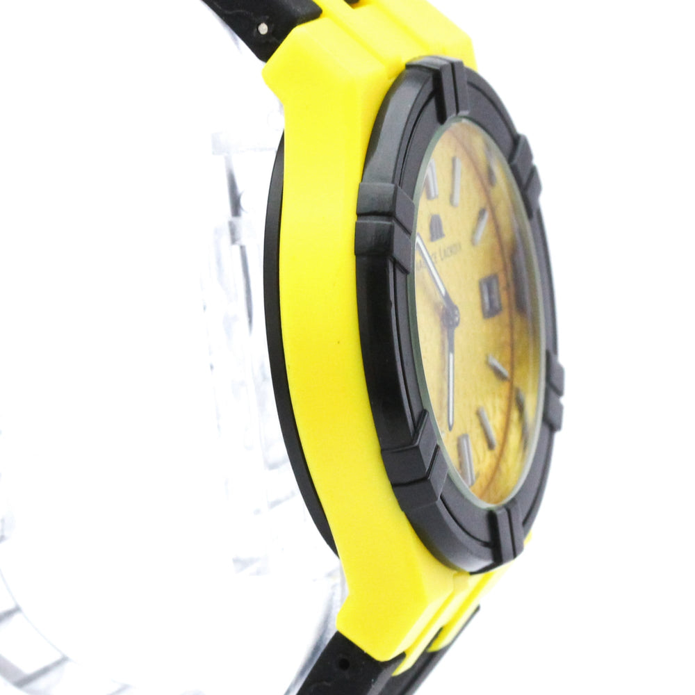 MAURICE LACROIX Aikon Tide Plastic Rubber Quartz Watch AI2008 — Very Good