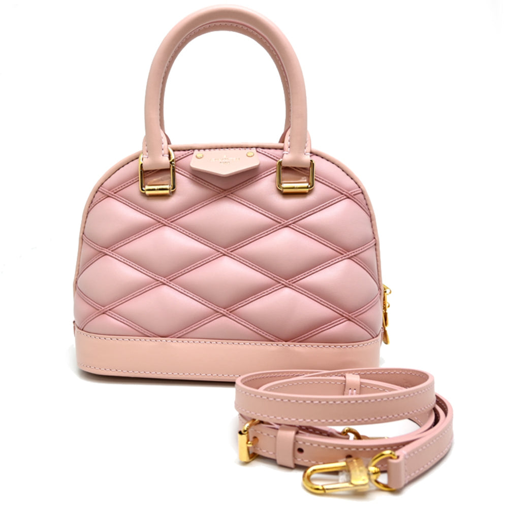 Louis Vuitton Maltage Alma BB Women's Shoulder Bag M24453Lambskin Pink — Like New