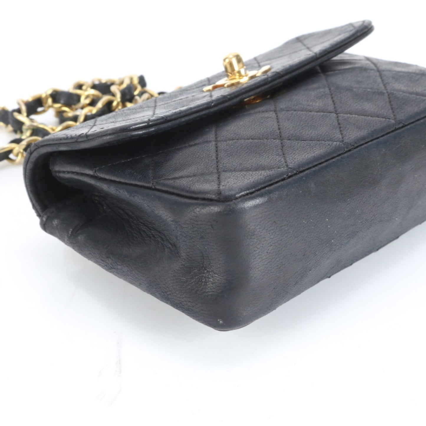 Chanel Mini Matelasse Lambskin Leather Chain Shoulder Bag for Women