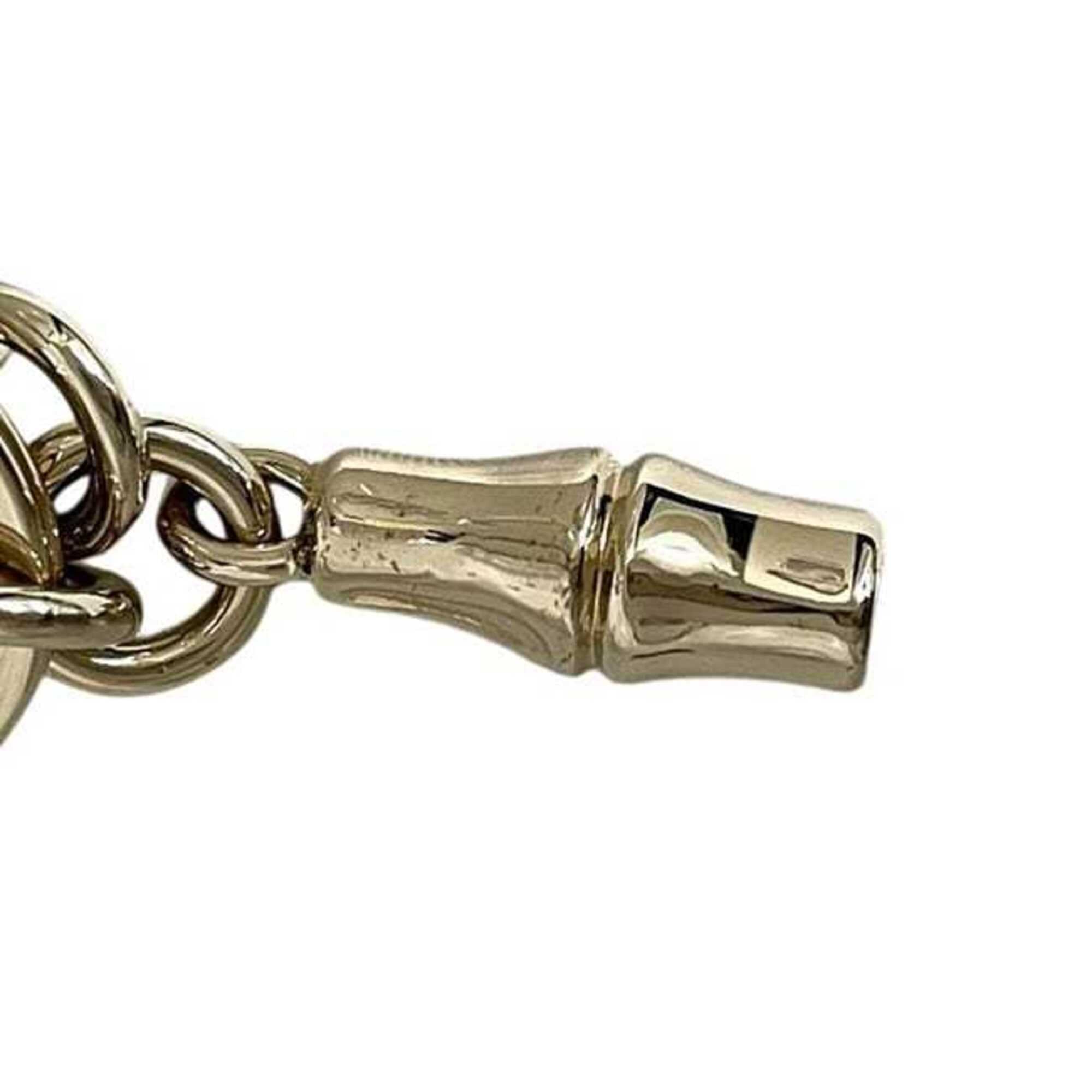 Gucci Charm Bamboo 828187 IAAFM 8086 GUCCI Metal Light Green Gold Yellow-Green Unisex — Like New
