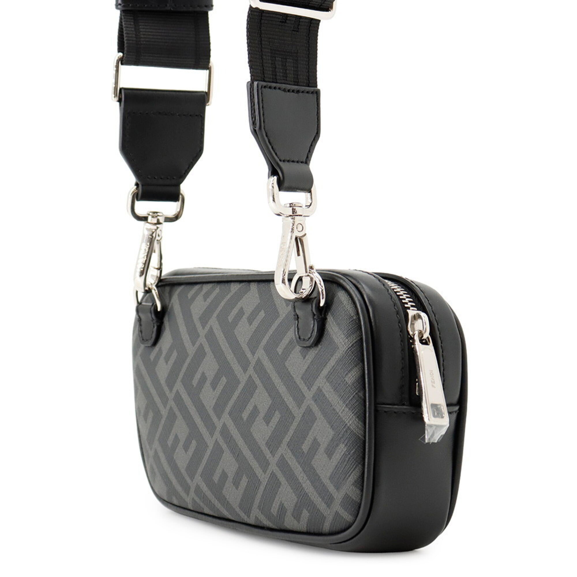 Fendi Shoulder Bag Zucca Pattern 7M0285 FENDI Camera Handbag — Like New
