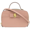 Excellent condition Salvatore Ferragamo 2-way Vara Ribbon leather pink shoulder bag 0588