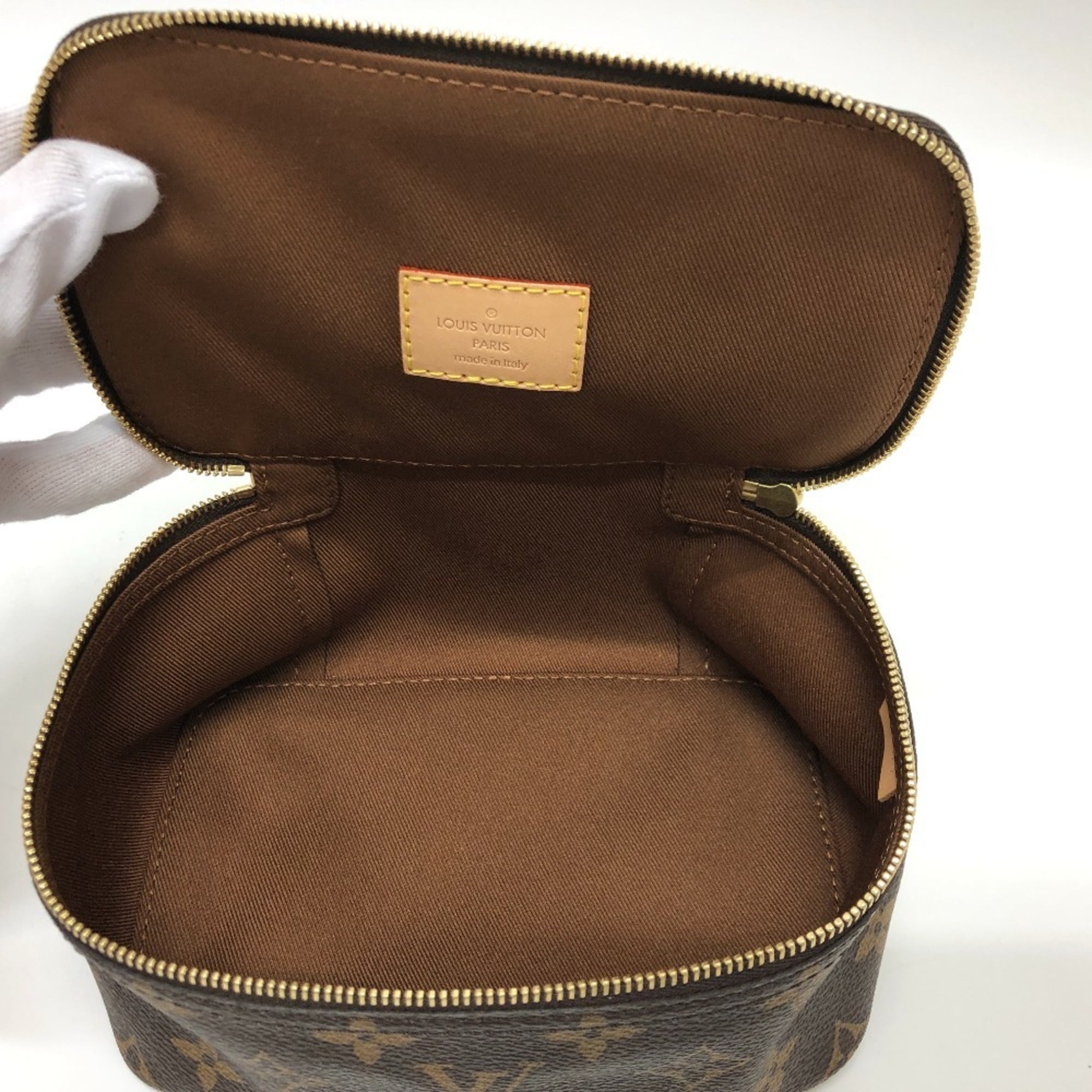 LOUIS VUITTON M43688 Monogram Cube de Langemont PM Canvas Women's Brown G-240725-33 — New - Store Return