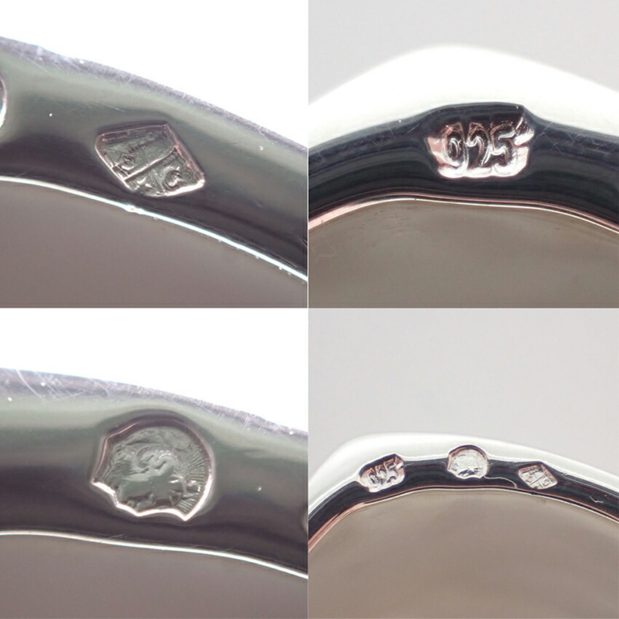CHANEL 925 Square Wide Ring, Size 15 — Like New