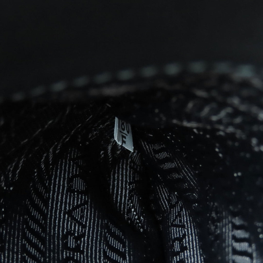 Prada Logo Metal Tote Bag Calfskin Women's PRADA