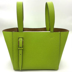 Valextra Bucket Micro Shoulder Bag, Apple Green (WBSF0090028LOCTFVE) — Like New