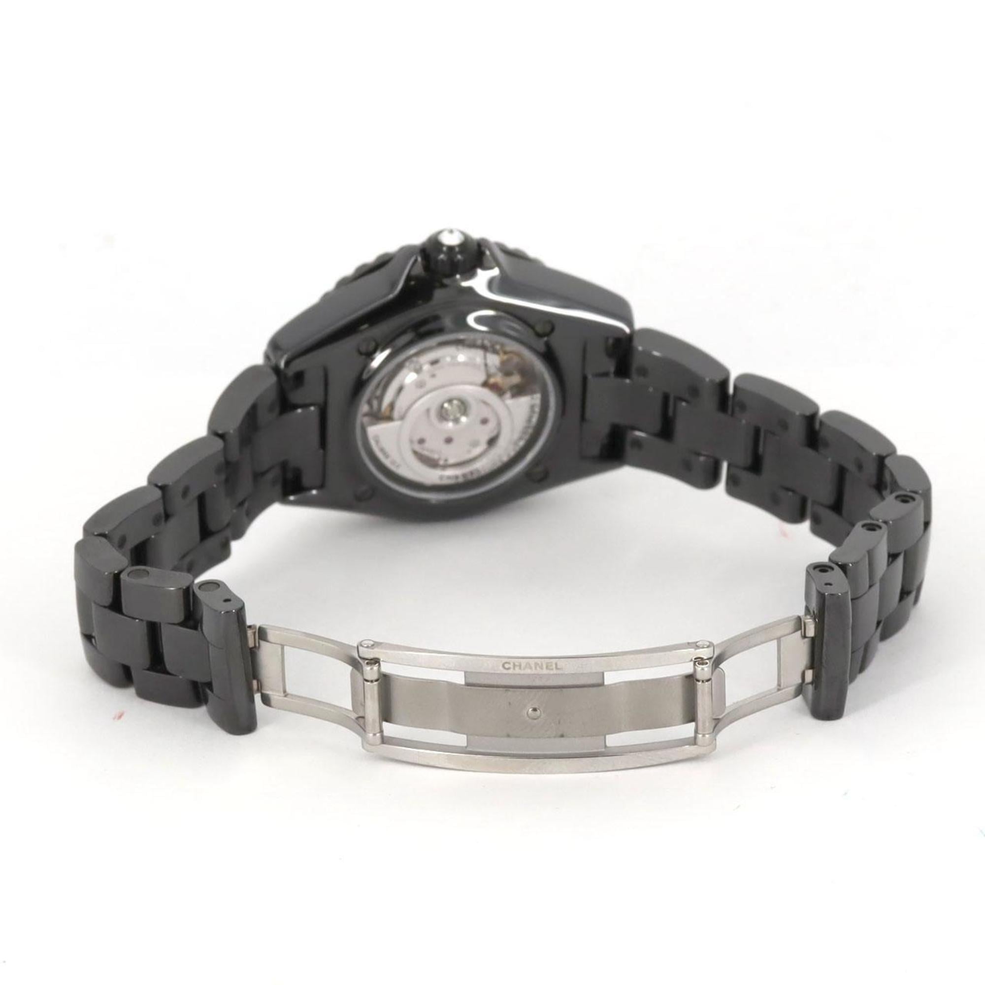 Chanel J12 Caliber 12.2 Edition 1 33mm Ceramic Limited H6784 Automatic Watch — Very Good
