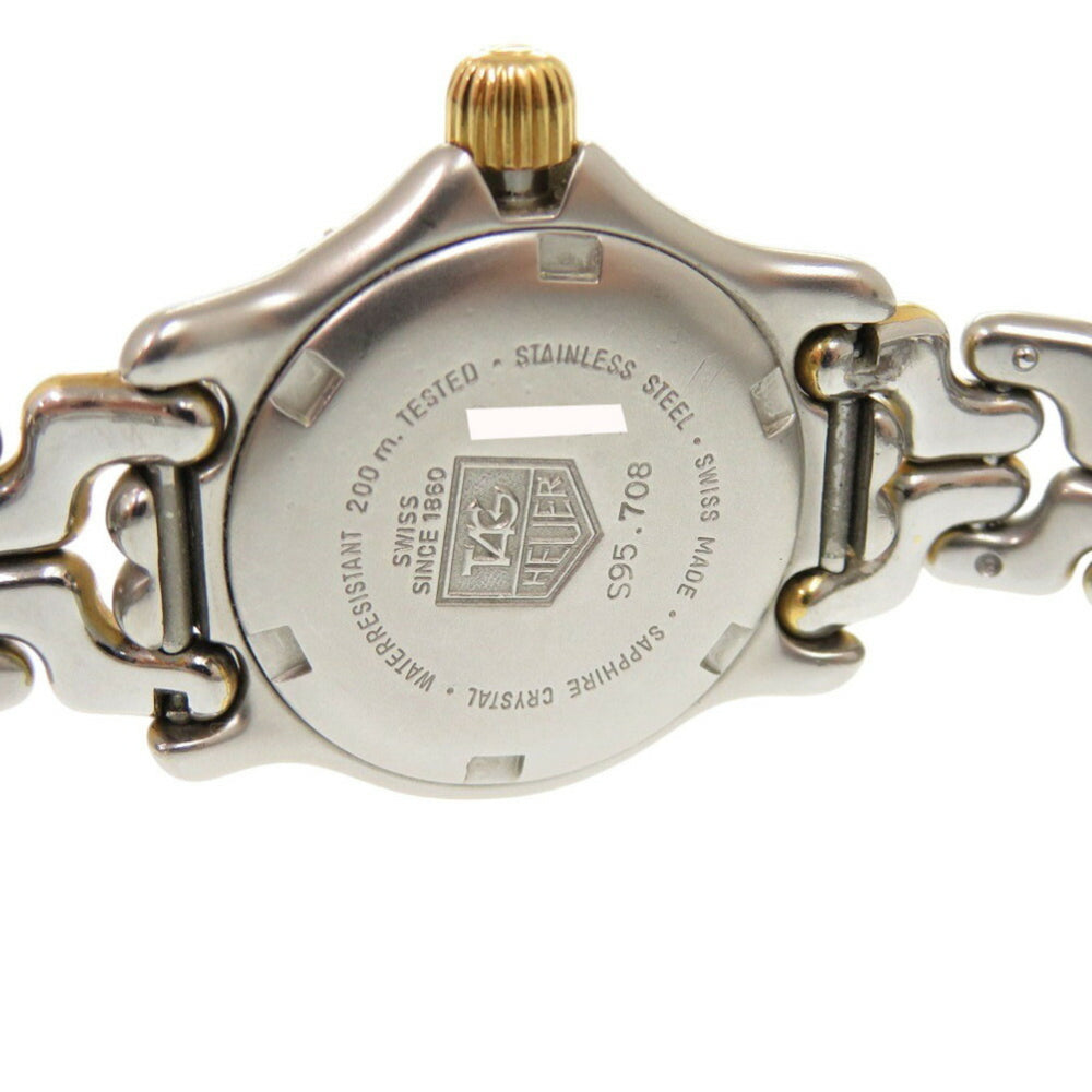 TAG Heuer Cell Series S95.708 SS Ivory Quartz Watch Silver Gold 0395TAG HEUER — Good