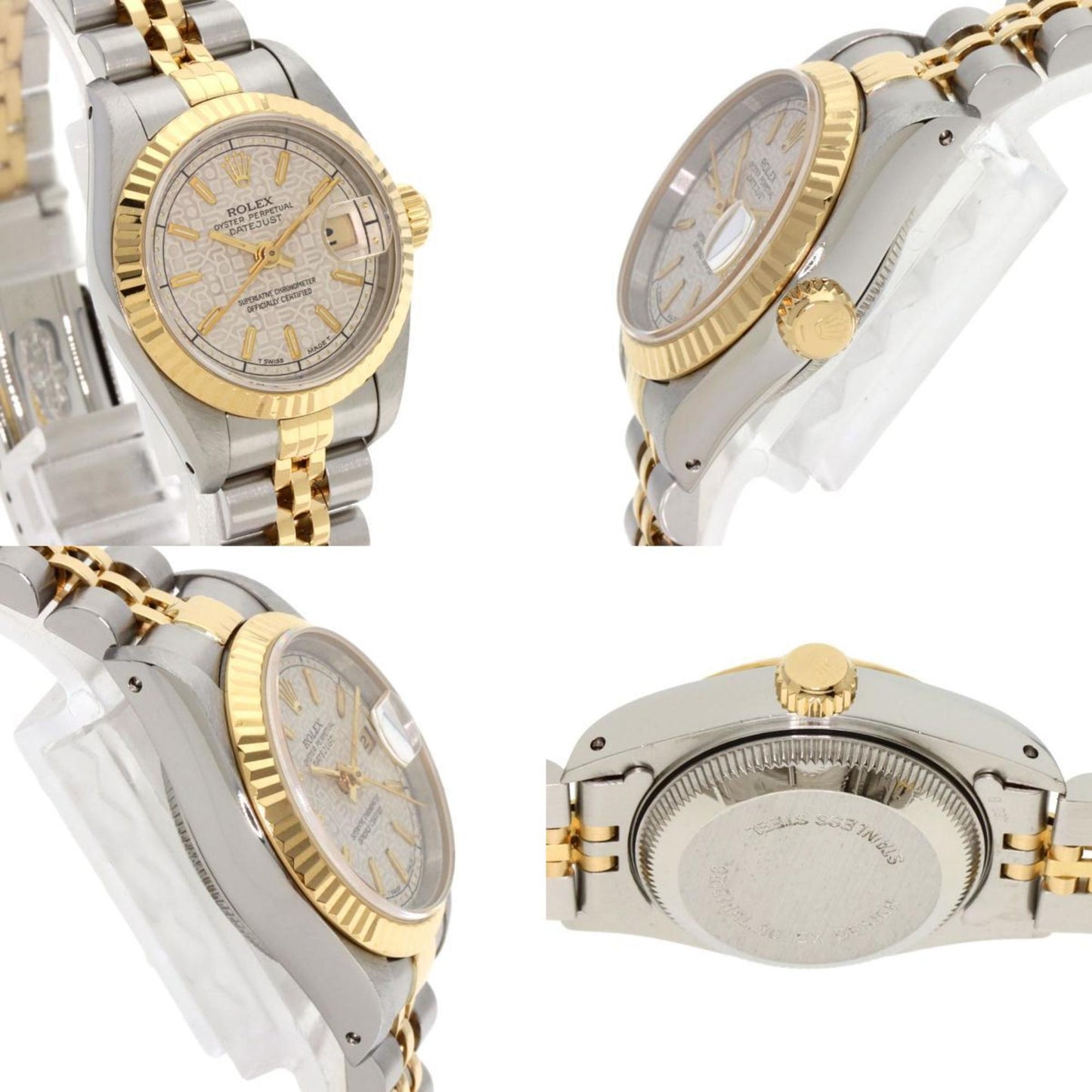 Rolex 69173 Datejust Watch Stainless Steel SSxK18YG Ladies ROLEX