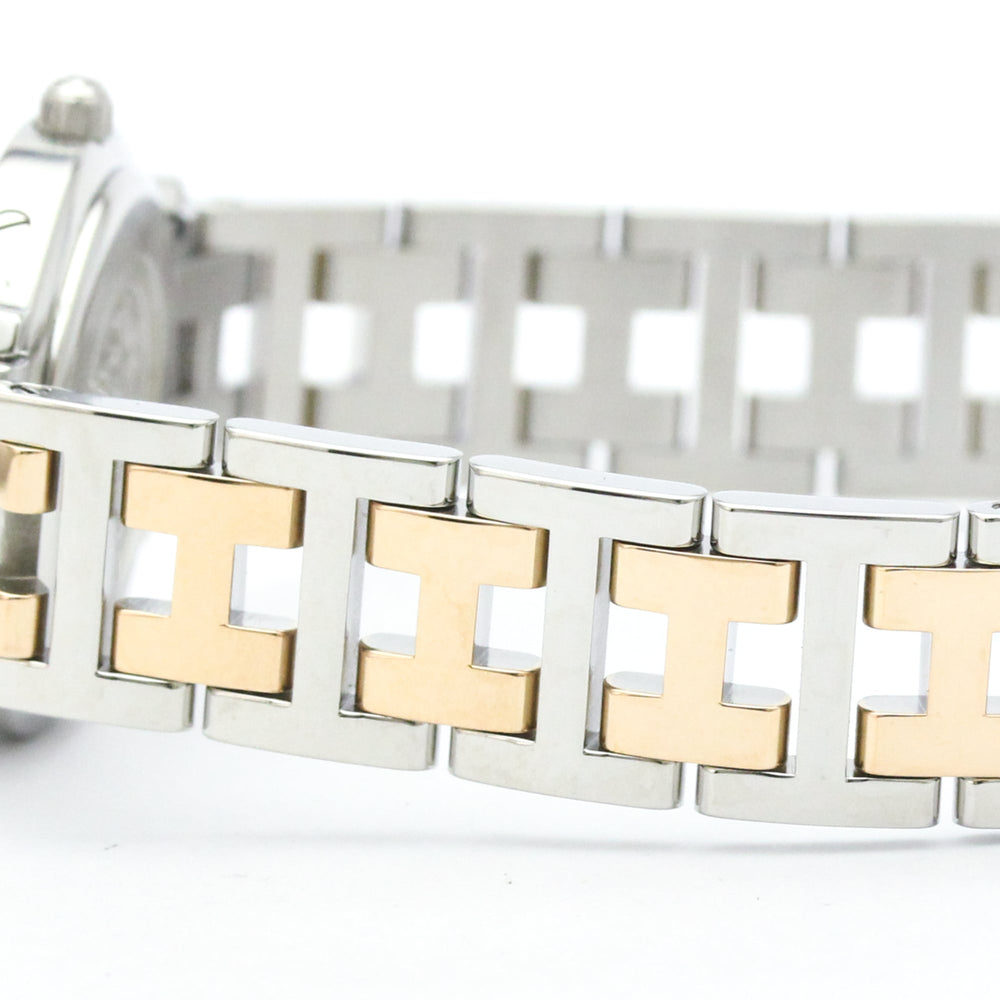 HERMES Clipper Pink Gold Plated Steel Watch CL4.221 Polished — Very Good