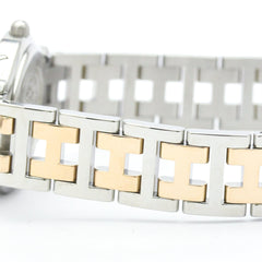 HERMES Clipper Pink Gold Plated Steel Watch CL4.221 Polished — Very Good