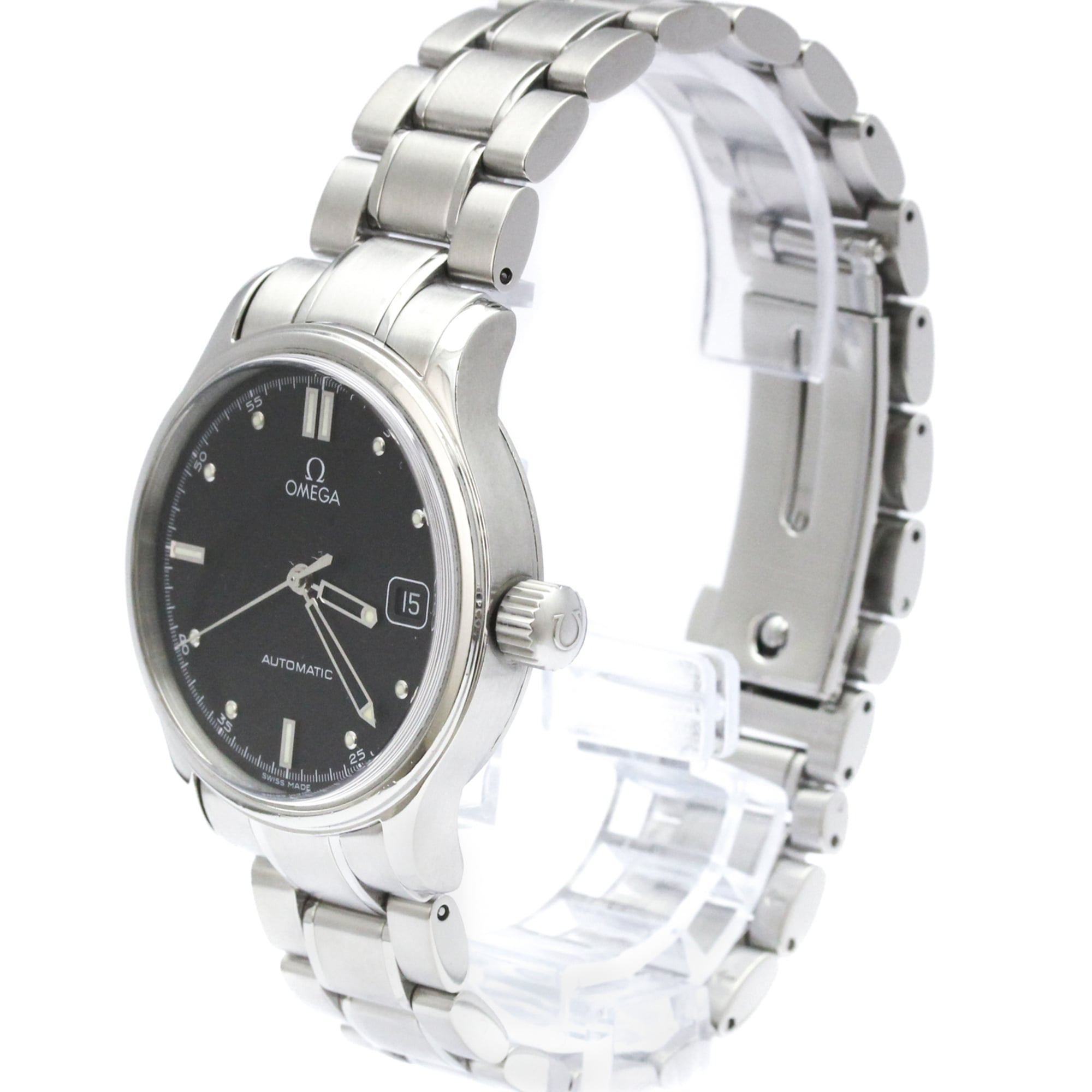OMEGA Classic Stainless Steel Automatic Mens Watch 5203.50 Polished — Very Good