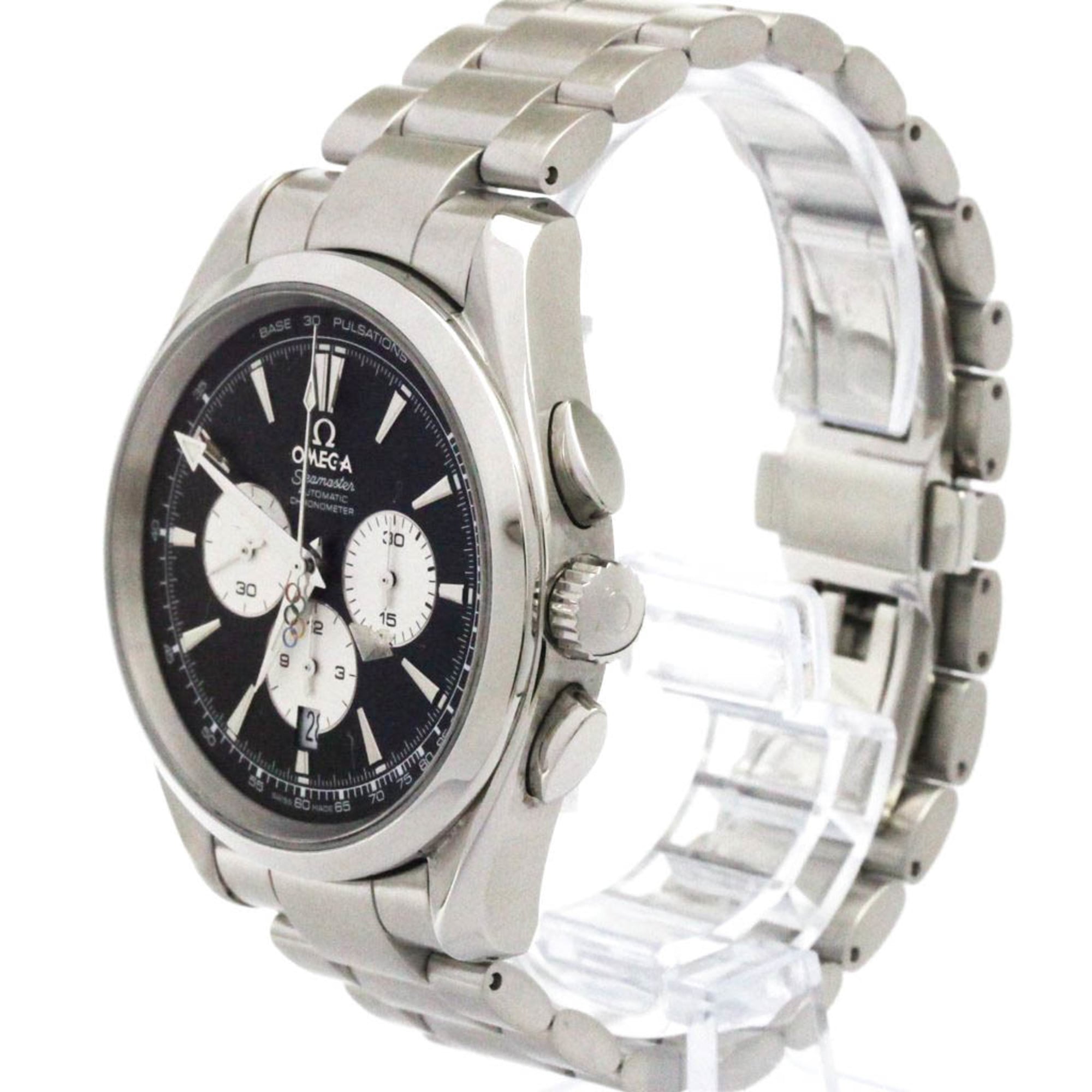 OMEGA Seamaster Aqua Terra Chronograph Beijing Olympic Watch 221.10.42.40.01.001 — Very Good