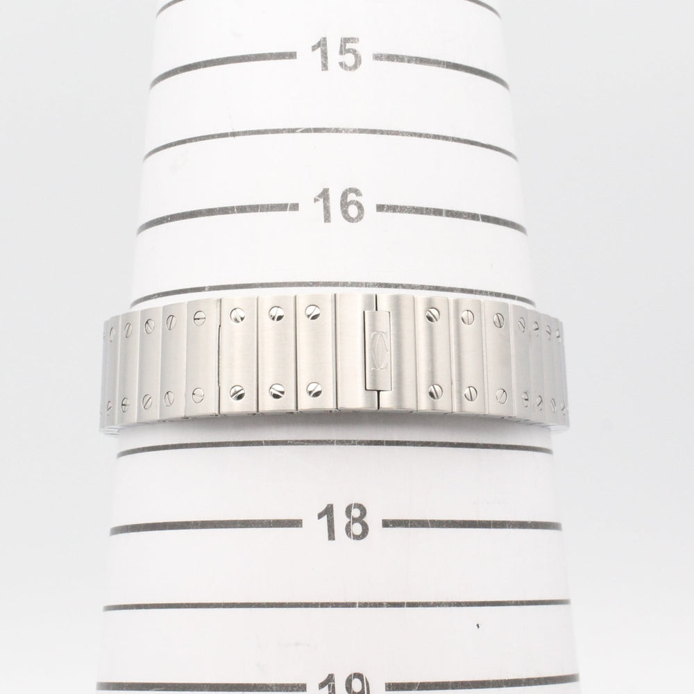 Cartier Santos de SM Watch, Stainless Steel, Ladies, Silver Tone, WSSA0082 — Very Good