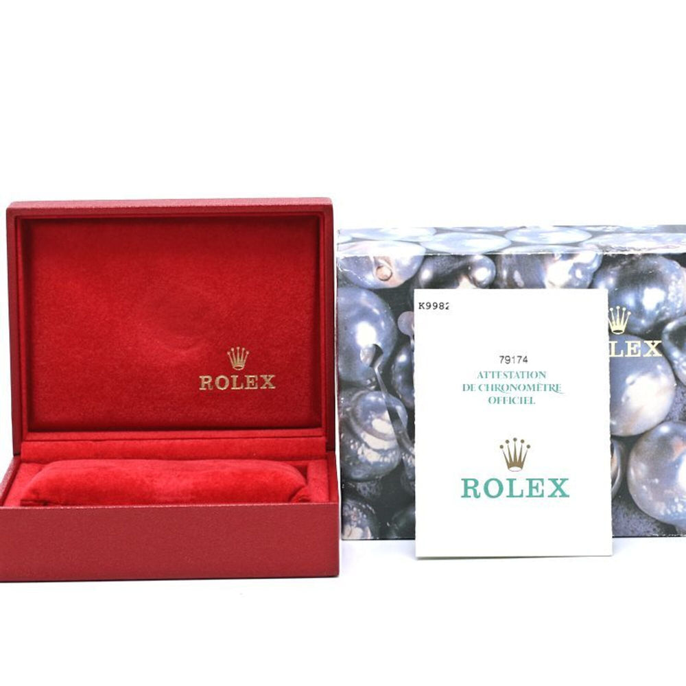 ROLEX Datejust 10P Diamond 79174G Women's Watch SSx18KWG 40579 — Very Good