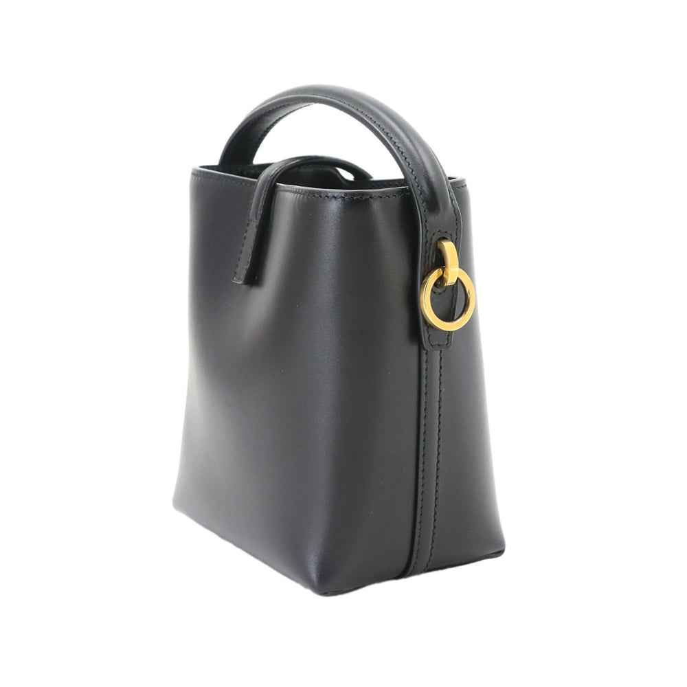 Saint Laurent LE37 Mini 2-way Shoulder/Handbag, Leather, Black, Gold Hardware, 765870 — New - Store Return