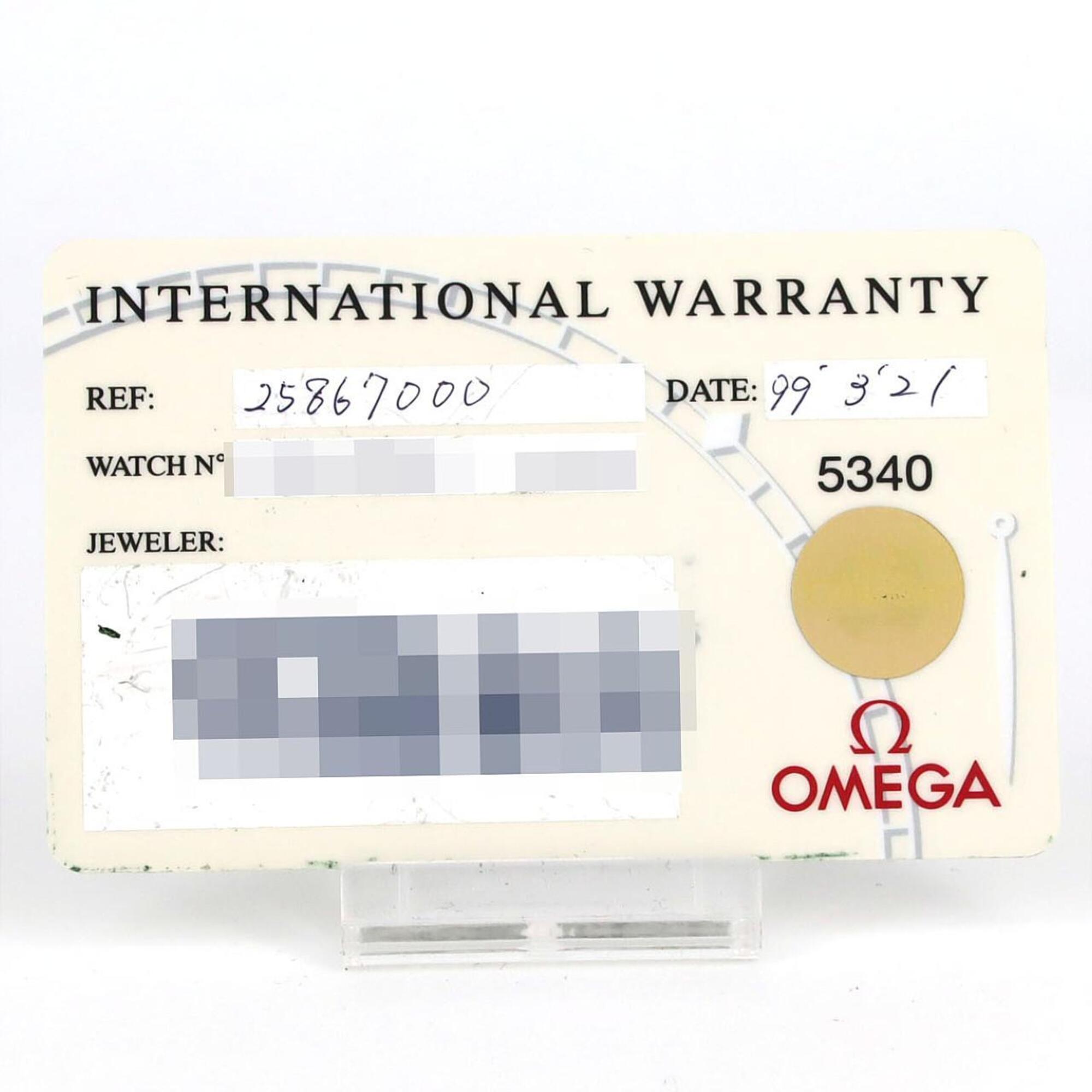 Omega Seamaster 120 Mayol '98 LIMITED 2586.70 SS Quartz Watch — Good