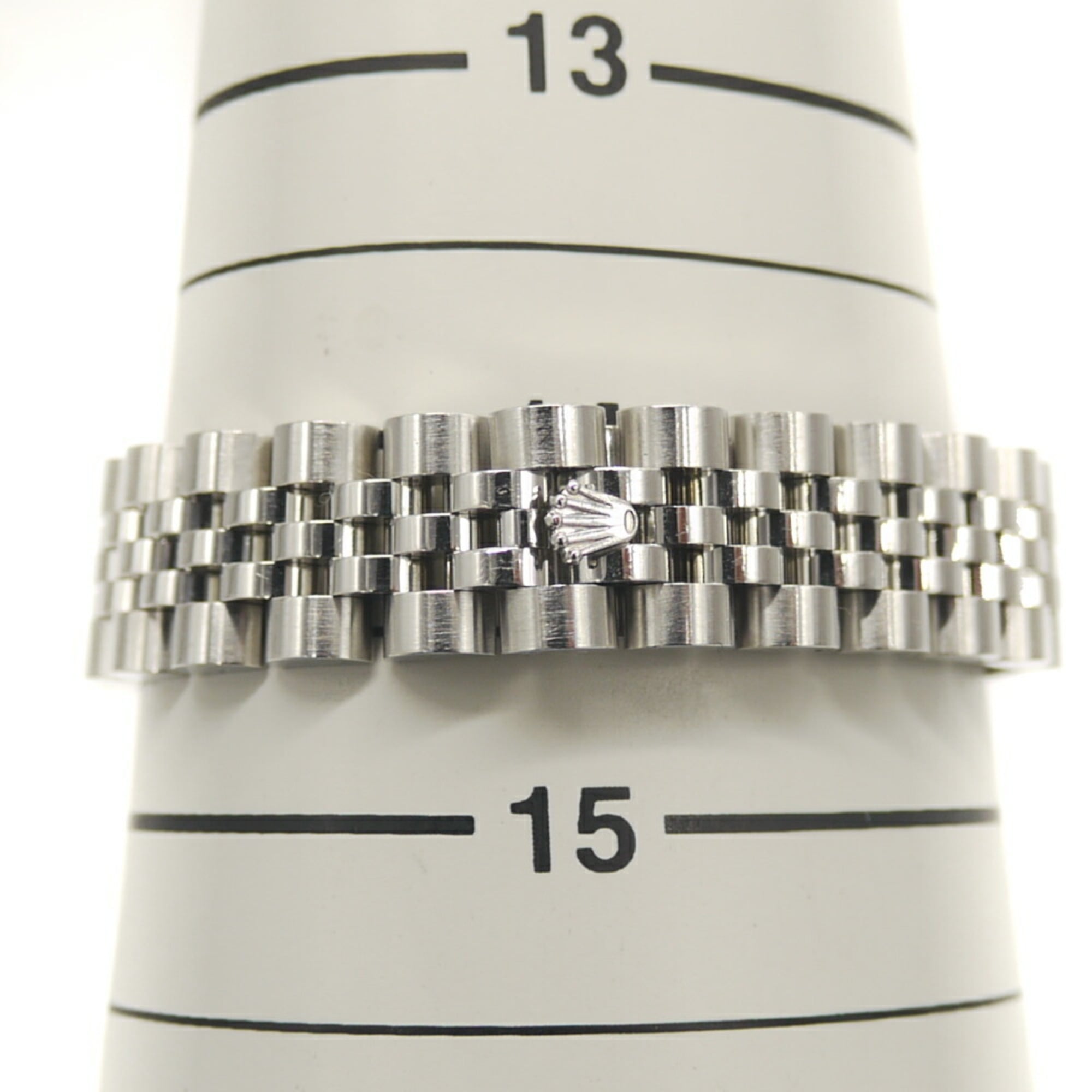 ROLEX Datejust 179174G (D-serial number), Automatic, 10-diamond setting, Computer dial, Ladies' watch — Good