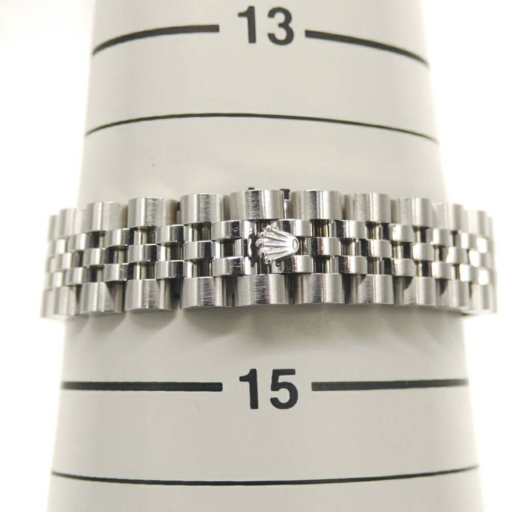 ROLEX Datejust 179174G (D-serial number), Automatic, 10-diamond setting, Computer dial, Ladies' watch — Good