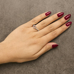 10K Two Toned Gold Diamond Heart Cocktail Ring (1/5 Cttw, H-I Color, I1-I2 Clarity)