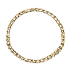 10K Yellow Gold 4.0 Cttw Diamond S-Link Bracelet