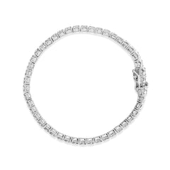 .925 Sterling Silver 2.0 Cttw Diamond Classic Link Tennis Bracelet (I-J Color, I2-I3 Clarity) - 7-1/4"