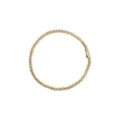 14K Yellow Gold 3.00 Cttw 4 Prong Set Round Brilliant Cut Diamond Tennis 7.25" Bracelet (J-K Color, I1-I2 Clarity)