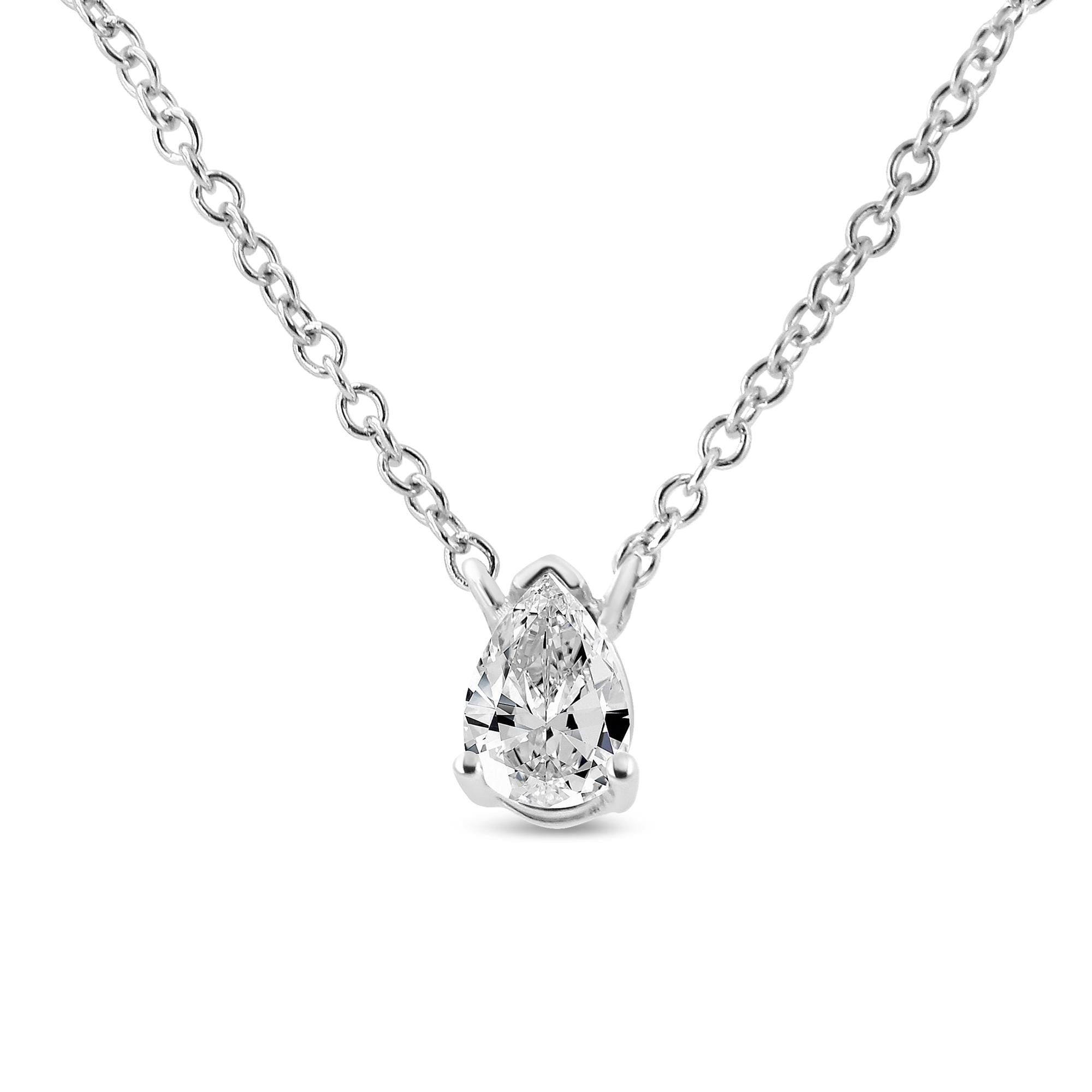 .925 Sterling Silver Miracle Set Princess-Cut Diamond Solitaire Stud Earrings (H-I Color, I1-I2 Clarity)