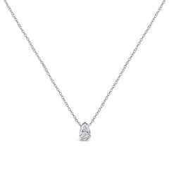 .925 Sterling Silver Miracle Set Princess-Cut Diamond Solitaire Stud Earrings (H-I Color, I1-I2 Clarity)