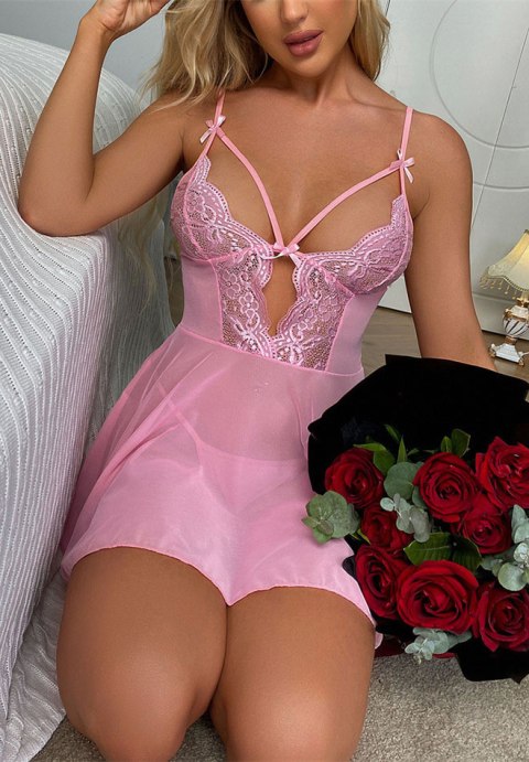 Alluring Lace Detail Chemise