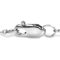 14K Gold 1/2 Cttw Bezel Set Lab Grown Diamond Station Bracelet