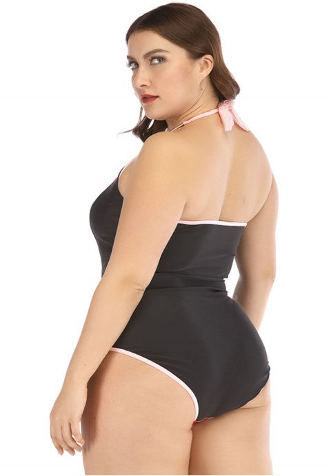 Plus Size Tropical Getaway Bikini Set