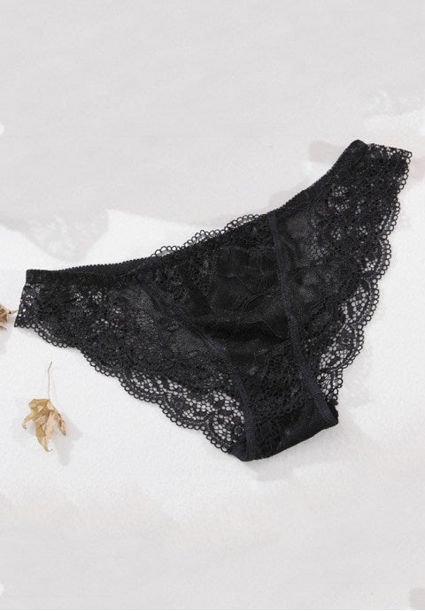 Floral Lace Bikini Panty