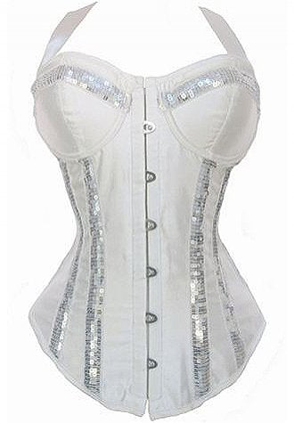 Showgirl Burlesque Halter Corset