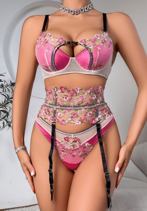 Something Sweet Flower Bra Set