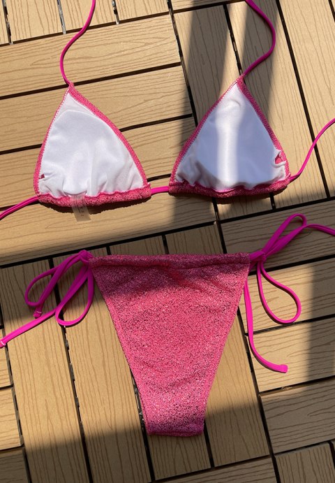 Brooke Glitter Triangle 2 Piece Bikini
