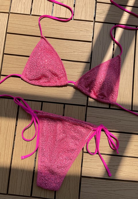 Brooke Glitter Triangle 2 Piece Bikini