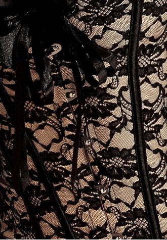Lace & Bows Burlesque Corset