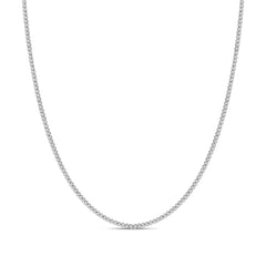 14K White Gold 3.0 Cttw Diamond Tennis Necklace