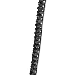 Men's Sterling Silver Black Onyx Tennis Necklace