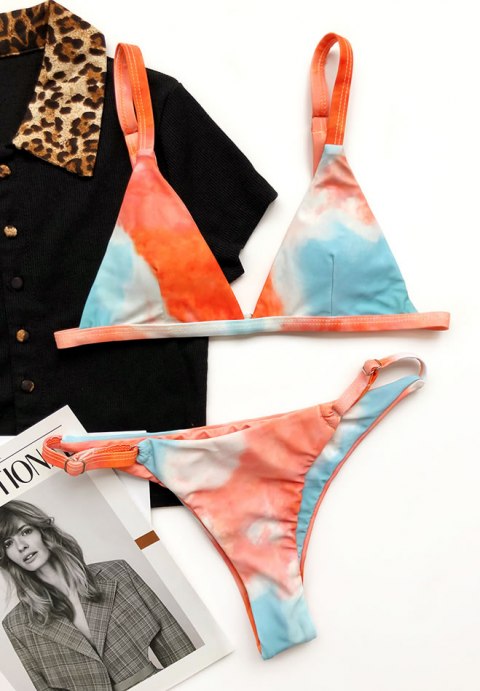 Tempting Tie Dye Bikini
