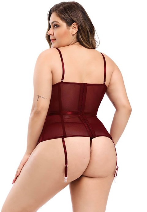 Plus Size My Beloved Bustier Set