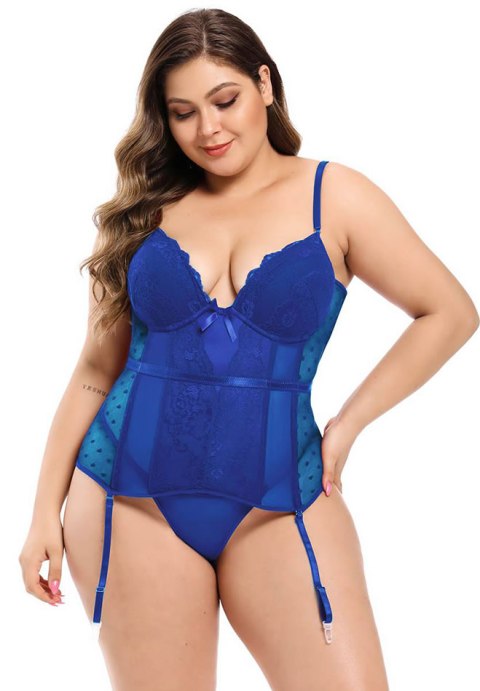 Plus Size My Beloved Bustier Set