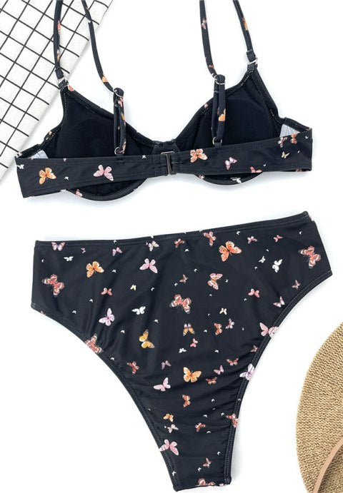Busy Dreaming Butterfly 2 Piece Bikini