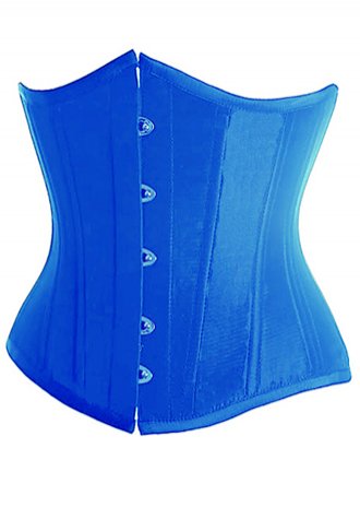 Vintage Satin Boning Underbust Corset Bustier