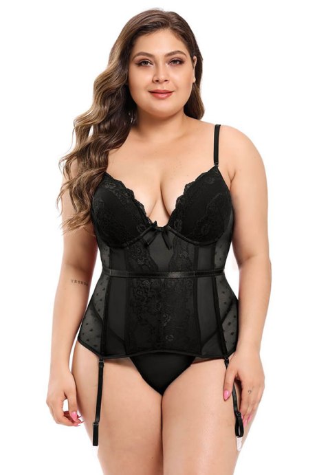 Plus Size My Beloved Bustier Set