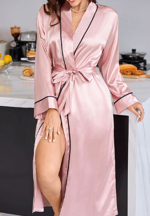 Alluring Pink Night Robe